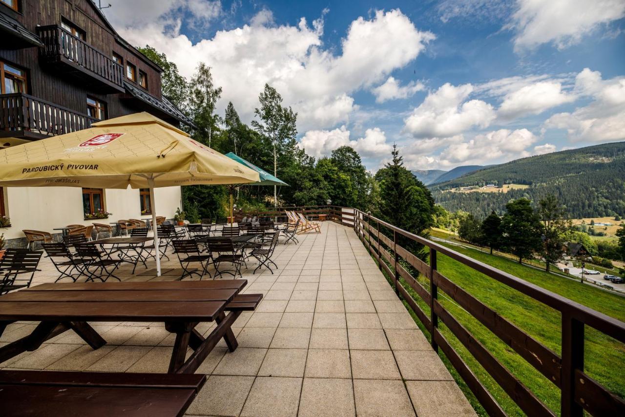 Svycarska Bouda Hotel Špindlerŭv Mlýn Luaran gambar